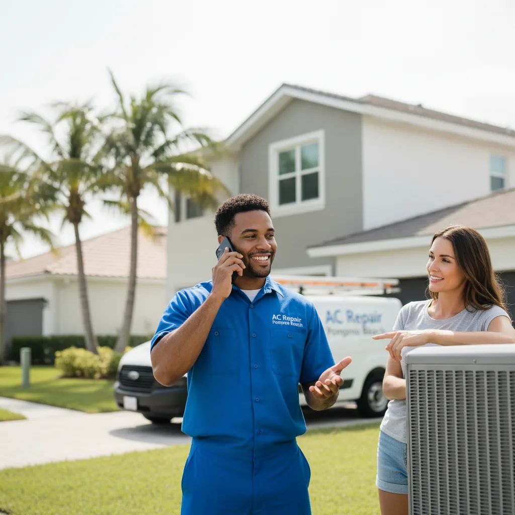 AC Repair Pompano Beach customer support in Riceville